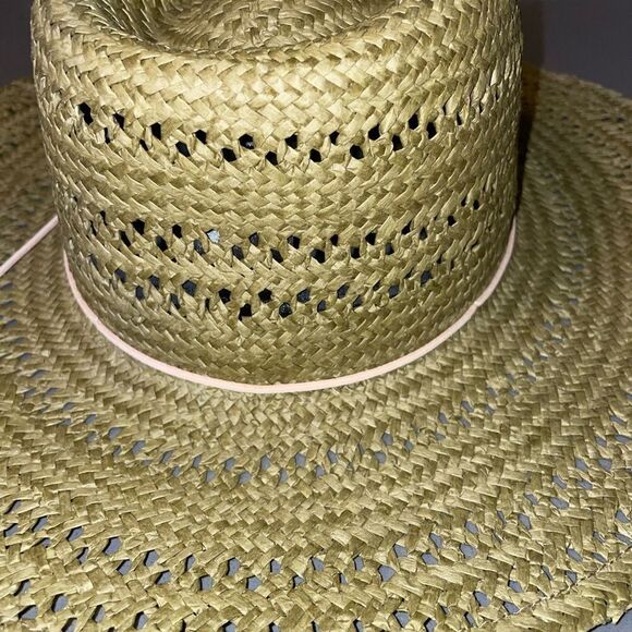 rag & bone Elle Perf Straw Fedora main image 13